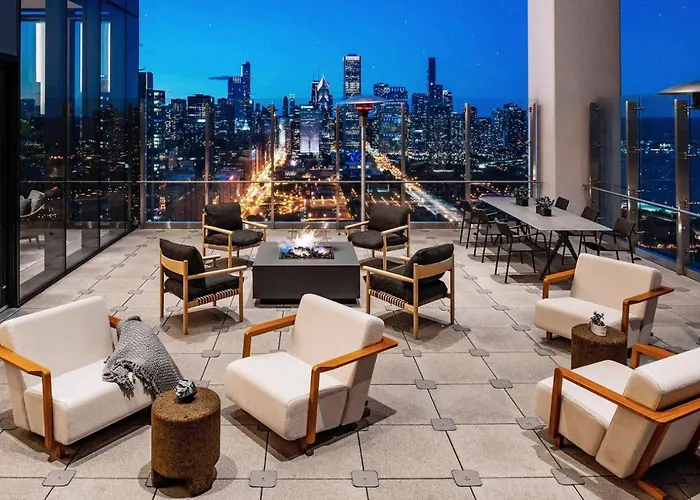 S Loop 1br W Pool Gym Nr Grant Park Chi-742 Apartamento